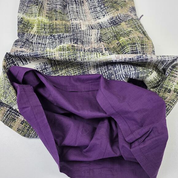 Edme & Esyllte Strapless Dress Womens 10 Green Anthropologie Side Zip Lined - Picture 14 of 14